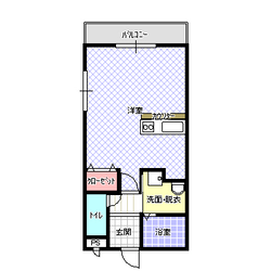 シャンテー上神田の物件間取画像